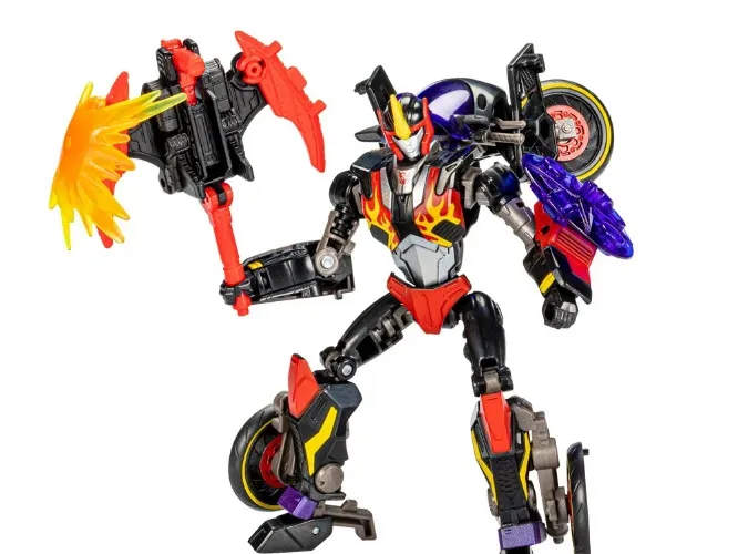 Transformers Generations Shattered Glass Decepticon Flamewar with Fireglide Exclusive