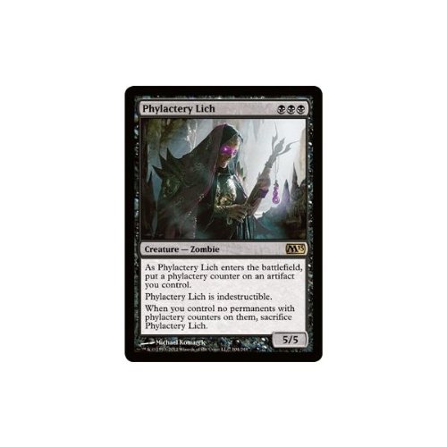 Magic: the Gathering - Phylactery Lich (104) - Magic 2013 - 