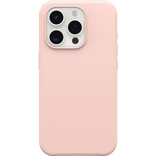 Otterbox iPhone 15 Pro (Only) Symmetry Series Case - BALLET SHOES (Pink), Snaps to MagSafe, Ultra-Sleek, Raised Edges Protect Camera & Screen - Pink