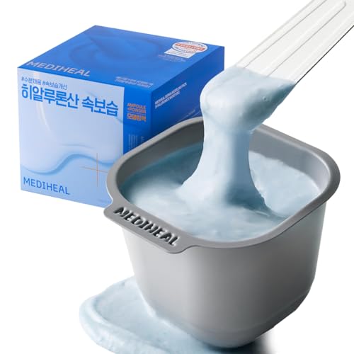 Mediheal Derma Modeling Pack (Hyaluronate) - Deep Hydrating For Moist Skin - Easy DIY Home Spa Kits, Hydrating Icy Jelly Mask For Skin Refreshment - Hyaluronate