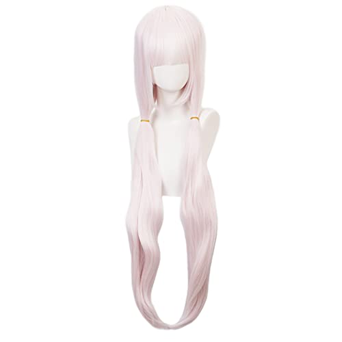 HIROAKIYA Vanilla Wig, Nekopara Vanilla Cosplay Wig with Wig Cap, Long Sakura Pink Anime Cosplay Wig - Vanilla