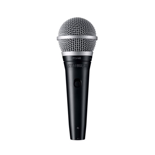 Shure PGA48 Cardioid Dynamic Vocal Microphone - XLR-QTR cable