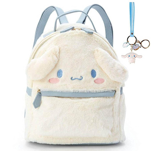 My Melody Backpack, Cinnamoroll Bag Cute Cartoon School Bag Plush Shoulder Bag Handbag