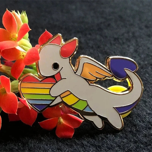 Pride Dragon Enamel Pin