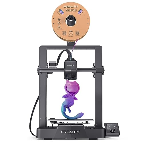 Creality Ender 3 V3 SE 3D Printer, 250mm/s Printing Speed FDM 3D Printers with CR Touch Auto Leveling, Sprite Direct Extruder Auto-Load Filament Dual Z-axis & Y-axis, Print Size 8.66 * 8.66 * 9.84in - Ender 3 V3 SE