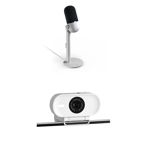 Elgato Neo Audio & Video Bundle – Wave Neo USB Mic (Tap to Mute) & Facecam Neo Full HD Webcam – Perfect for Gaming, Streaming, Video Calls, Teams/Zoom/OBS/Twitch/YouTube – Plug & Play on PC/Mac/USB-C