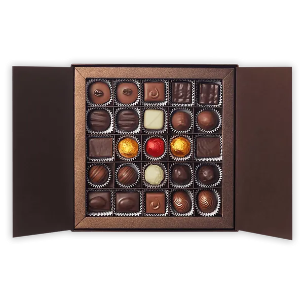 Amedei Pralines Gift Box (25 pcs) by Bar & Cocoa
