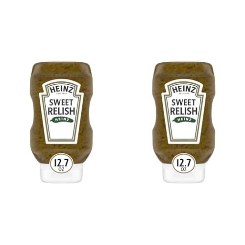 Heinz Sweet Relish (12.7 fl oz Bottle) (Pack of 2) - 12.7 Fl Oz (Pack of 2)