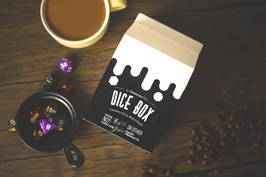 Coffee Dice-fast: A different Dice Box to store your dice, dice collection, DND dice, Dungeons and Dragons, Call of Cthulhu, Tabletop RPG