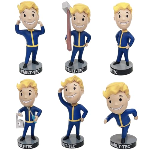 Vault Boy 111 Bobbleheads Series 1 Collection 6 inch Figure 6 Pack