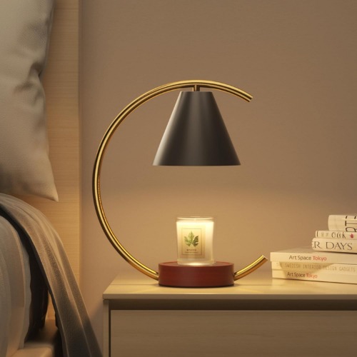 Dimmable Candle Warmer Lamp - Black