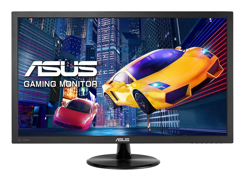 Asus VP228QG 21.5” Full HD 1920x1080 1ms DP HDMI VGA Adaptive Sync/FreeSync Eye Care Monitor,Black - 21.5" FHD 1ms 75Hz w/DisplayPort Speakers