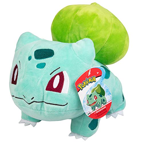 Pokémon 8" Bulbasaur Plush Stuffed Animal Toy - Officially Licensed - Gift for Kids - Bulbasaur