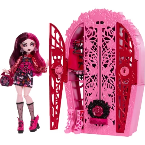 SS5 DRACULAURA DOLL 🤍 Monster High 10.5" Skulltimate Secrets Garden Mysteries Playset, Draculaura Doll with 19+ Surprises (Plus $9.99 Shipping Fee)
