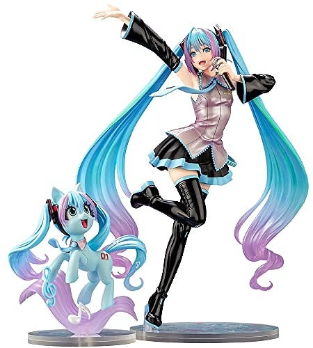 MLP BISHOUJO MIKU FIGURE 💜 My Little Pony Hatsune Miku Bishoujo Statue - 1/7 (Kotobukiya) - Brand New
