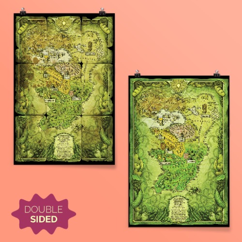 Dimension 20: The Ravening War Calorum Map | Default Title