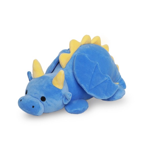 Avocatt Blue Dragon Plushie Toy - 12 Inches Small Dragon Stuffed Animal Plush - Plushy and Squishy Dragon with Soft Fabric and Stuffing - Cute Toy Gift for Boys and Girls