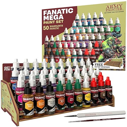 The Army Painter Warpaints Fanatic: Mega Combo Set - Warpaints Fanatic Mega Combo Set