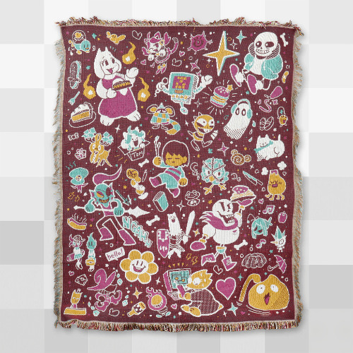 Friends and Foes Throw Blanket