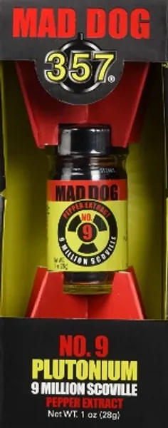 Mad Dog Plutonium 9 Mio. Scoville - Chili Pepper Extrakt - 28g (Schärfe 10+++)