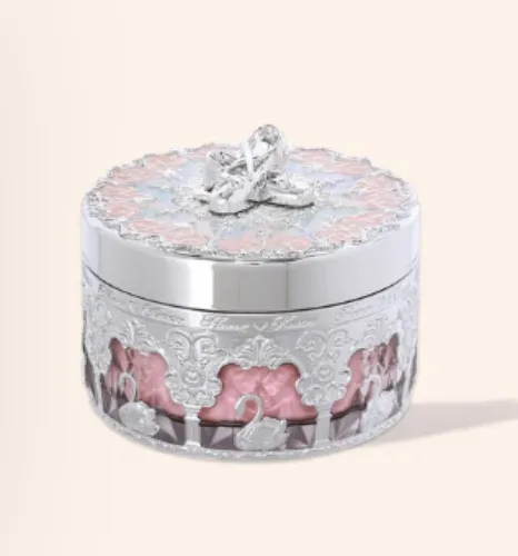 Swan Ballet Music box Loose Setting Powder 01 Pearl Snowflake