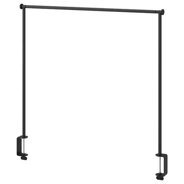 HELGEÖ Decorating rod for table - black adjustable/outdoor indoor 115/235x116 cm (45 1/4/92 1/2x45 5/8 ")