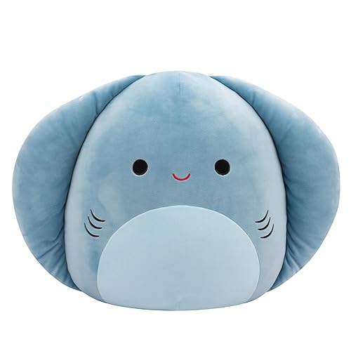 Squishmallows Original 16-Inch Akilah Blue Stingray - Official Jazwares Plush (Large) - Blue Stingray