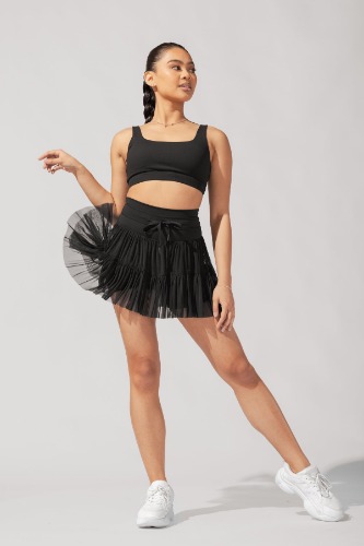 Pirouette Skort - Black | XS