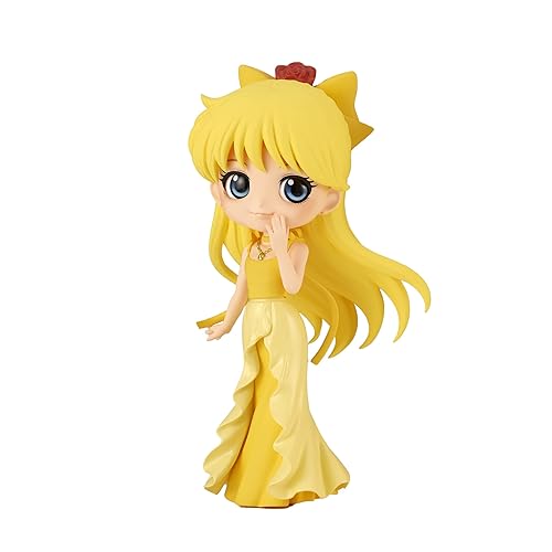 Banpresto - Pretty Guardian Sailor Moon Eternal The Movie - Q Posket - Princess Venus Version A Statue 5.1 Inch - Princess Venus (Ver. A)