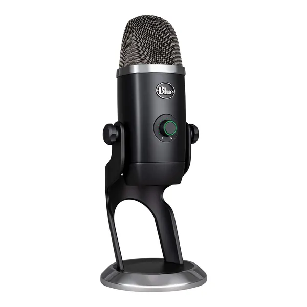 Logitech for Creators Blue Yeti X USB Microphone for PC, Podcast, Gaming, Streaming, Studio, Computer Mic - Blackout - 