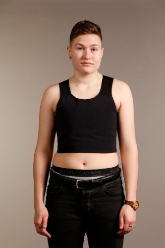 Black Short Chest Binder | XL