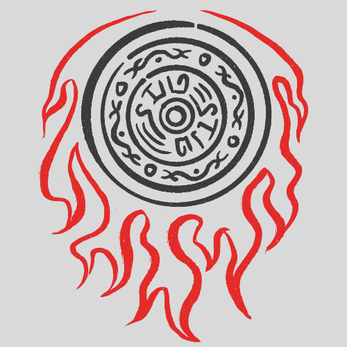 Mythical Sunrise Hoodie | Unisex L / Stone Heather