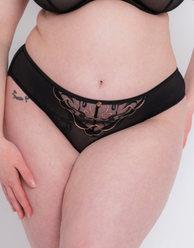 Scantilly Fascinate Brazilian Black | XL