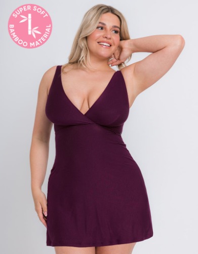 Curvy Kate Softease Chemise Fig | 34H/HH