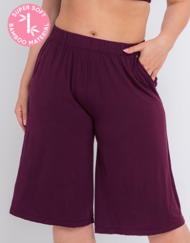 Curvy Kate Softease Cropped Pyjama Bottom Fig | L