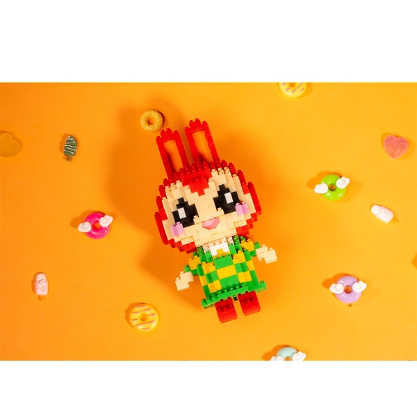 ACNH Building Blocks DIY Miniature Cute ACNH Toys Pixel Art - Bunnie