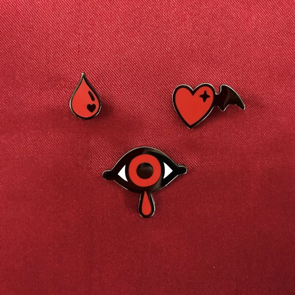 Mini Vampire Pins