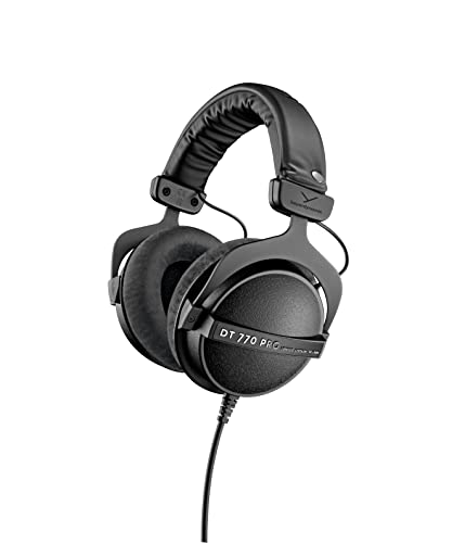 beyerdynamic DT 770 Pro 80 Limited Edition Headphones, Black - 80 OHM - Black