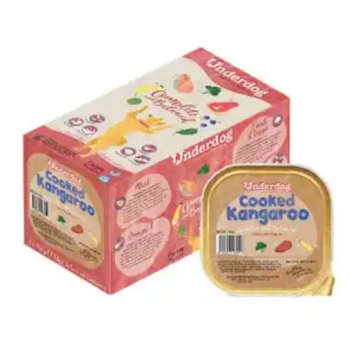 UNDERDOG Cooked Kangaroo 1.2kg (8x150g)