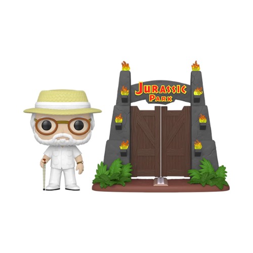 Funko Jurassic Park POP Vinyl Figure | John Hammond with Gates