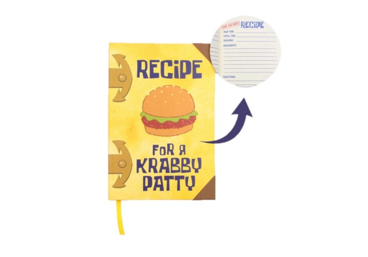 Spongebob Recipe Journal