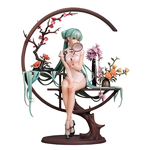 Tongyundacheng Anime Figur Miku Cheongsam Love Sailor Action Figur Miku PVC Statue Modell Handgemacht Sammelbare Ornamente - 25cm - Type 9