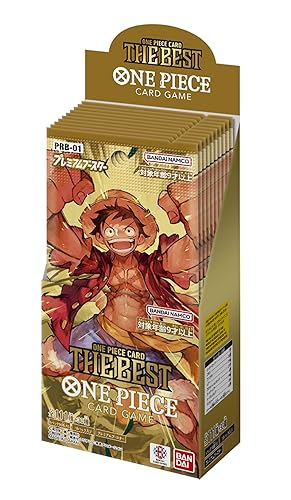 BANDAI ONE Piece Card Game Premium Booster ONE Piece Card The Best [PRB-01] (Box) 10 Pack