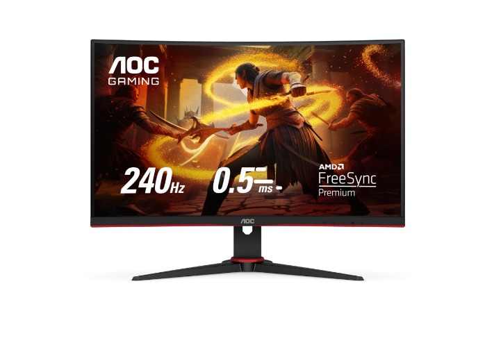 Monitor Gamer AOC LEGEND 27 240Hz 0,5ms, Preta/Vermelho, MEDIO, C27G2ZE