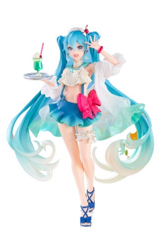 Piapro Characters - Vocaloid - Hatsune Miku - Exc∞d Creative - Sweet Sweets - Melon Soda Float (FuRyu) - Brand New