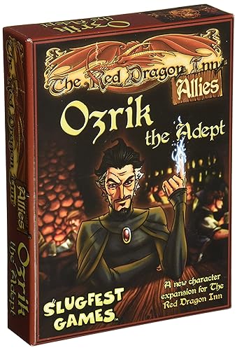 Slugfest Games Red Dragon Inn: Allies - Ozrik The Adept (Red Dragon Inn Expansion) Board Game (SFG017) - Ozrik