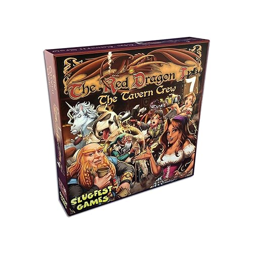 Slugfest Games The Red Dragon Inn 7: The Tavern Crew Strategy Boxed Board Game Ages 13 & Up - Seven