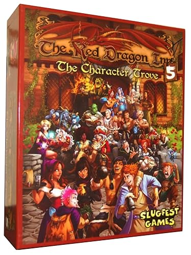 Slugfest Games The Red Dragon Inn 5 Strategy Boxed Board Game Ages 13 & Up (SFG019) - Medieval