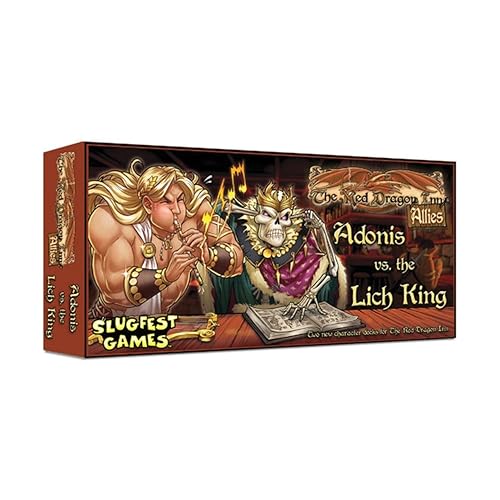 Slugfest Games The Red Dragon Inn Allies - Adonis vs. The Lich King Board Games - Adonis vs. Lich King