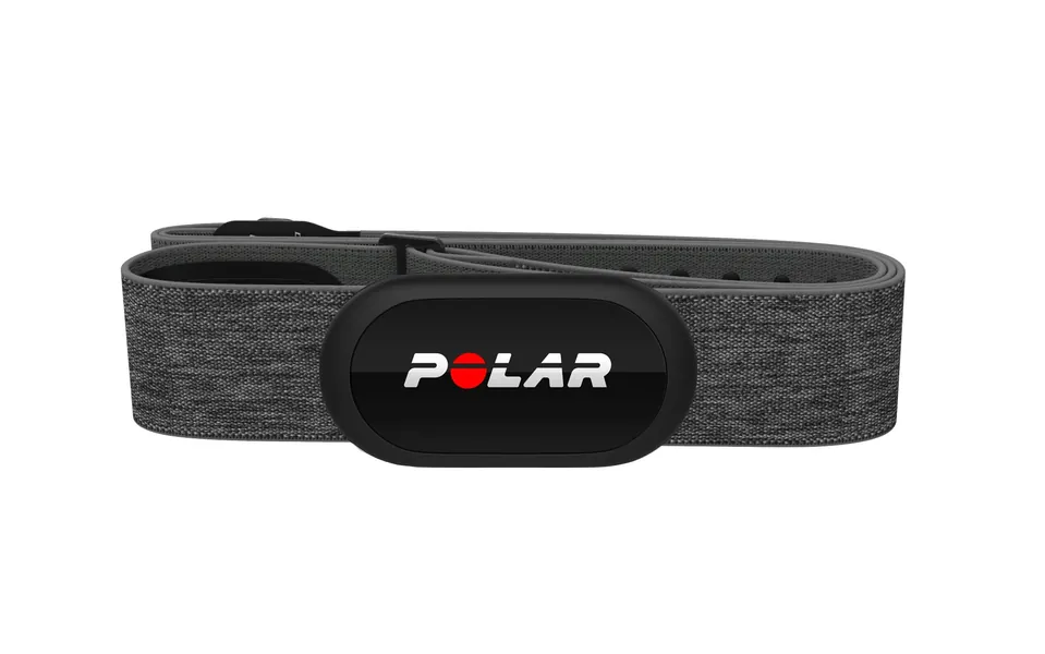 POLAR H10 Heart Rate Monitor, Bluetooth HRM Chest Strap - iPhone & Android Compatible, Gray